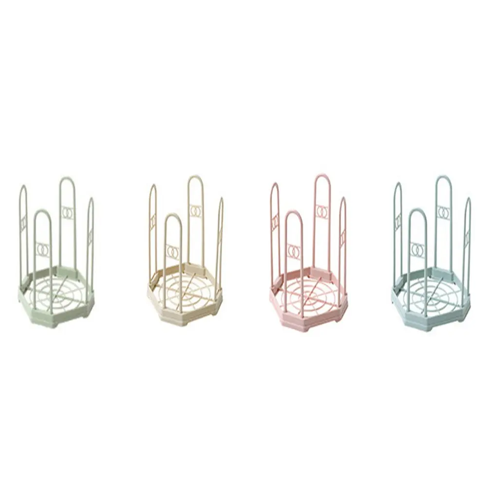 Пластиковый стеллаж для хранения чаш органайзер слива воды сушилка посуды