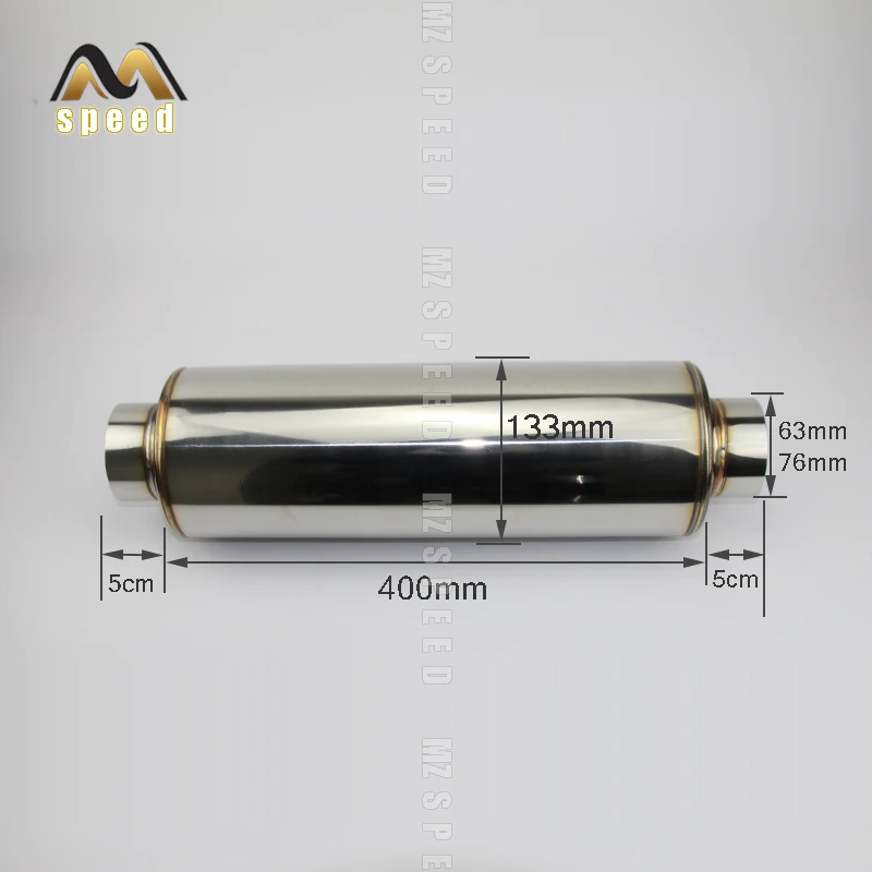 Выхлопная труба Средний глушитель для автозапчастей сетка из нержавеющей стали