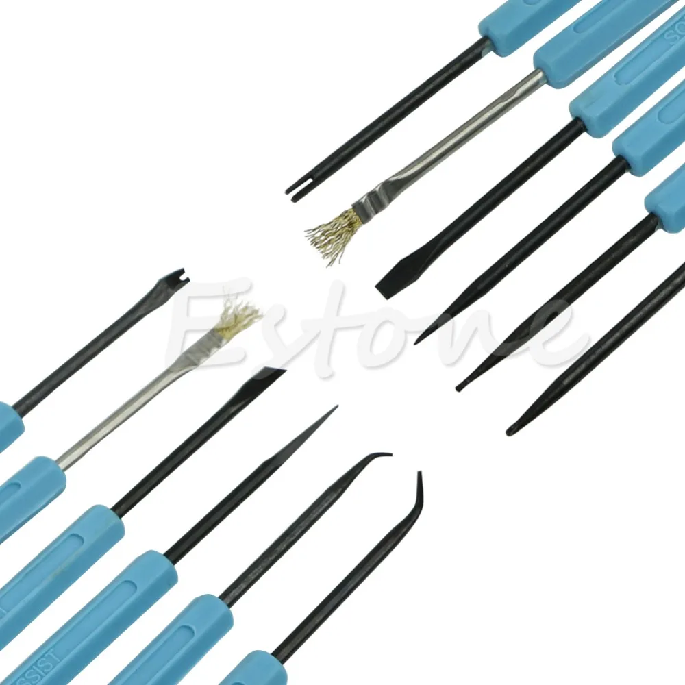 

New 6Pcs Welding Solder Soldering Station Iron Tool Electronic Heat Assist Set