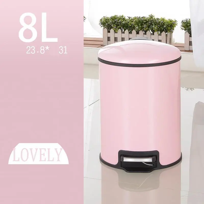 

Reciclaje Kitchen Pattumiera Garbage Basurero Papelera Cocina De Banheiro Compost Pedal Poubelle Dustbin Lixeira Trash Bin