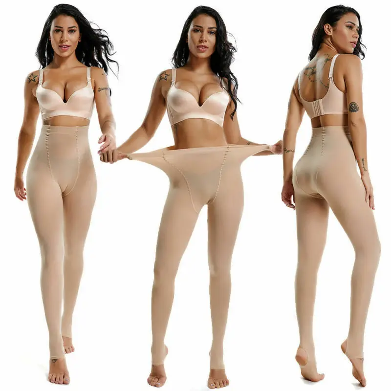 Metelam 240lbs Women Plus Size Ultra Elastic Tights Stockings Thick Warm Pantyhose Stirrup and Footed