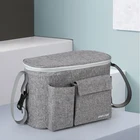 Водонепроницаемая термоизоляционная сумка для детской коляски через плечо, портативная, для матери и ребенка, грязеотталкивающая, емкость