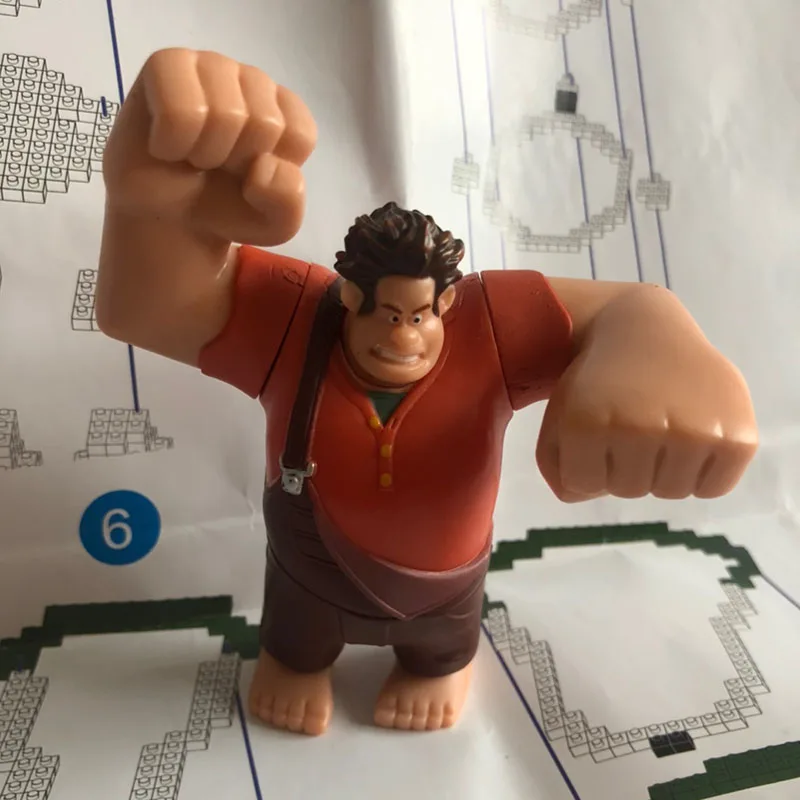 Disney Wreck-It Ральф фигурка Забавная Ральфа кукла игрушка рука вращающаяся подарок на