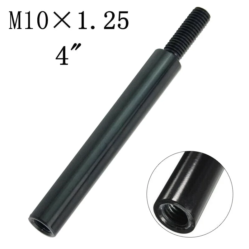 

Factory Directly Durable 1X Black Aluminum Shifter Extension For Manual Gear Interior Tool 130mm Knob Lever M10 x 1.25mm New