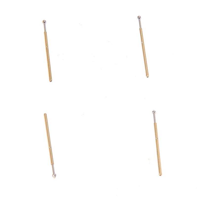 20X Spring Test Probe Pogo Pin P50 E2 Dia 0.68Mm Length 16Mm 75G Gold &amp 10 Pcs Spherical Tipped Loaded Probes | Инструменты