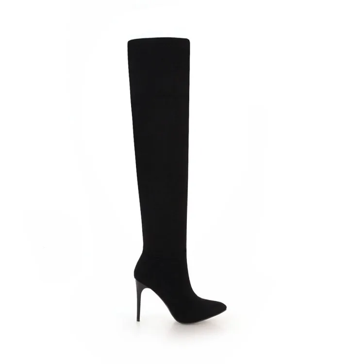 

England Sharp Woman Boots Boots Super High With With Elastic Overknee Boots