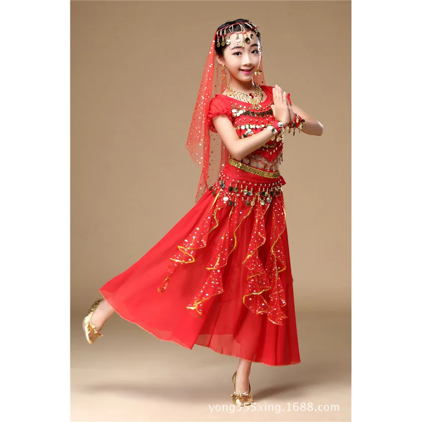 Костюм для танца живота в Восточном и индийском стиле 5 цветов | Тематическая