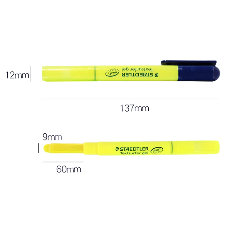 Staedtler твердый хайлайтер 264 офисный гель для чтения желе карандаш студенческий знак вращающаяся помада маркер для рисования