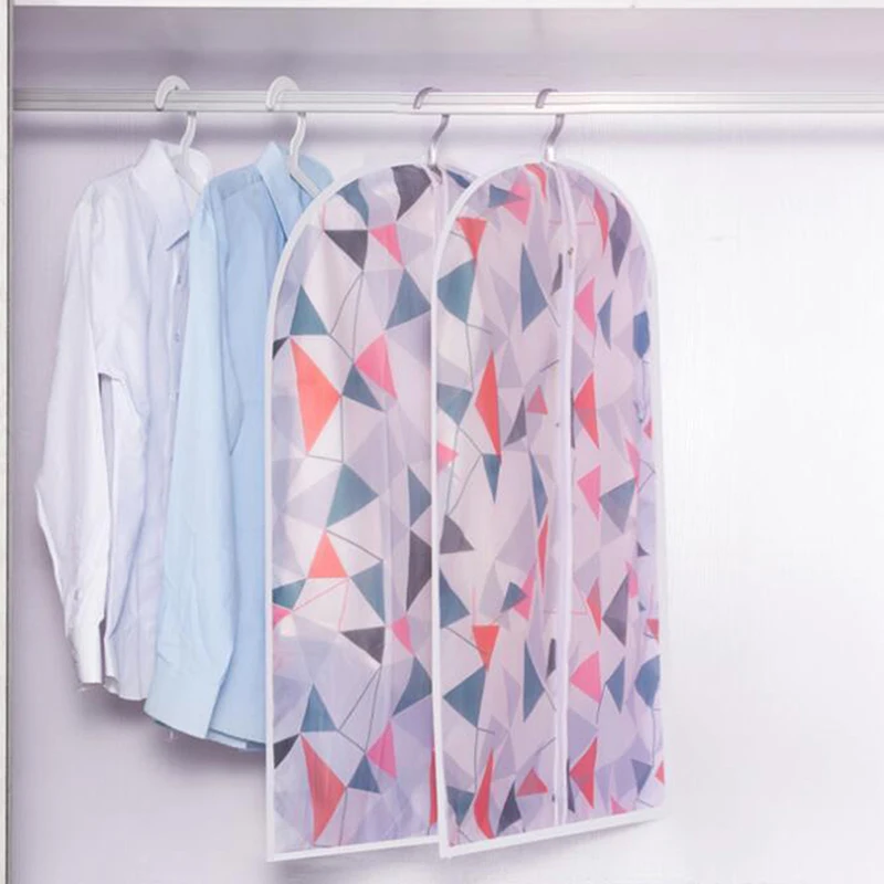 Чехлы для одежды прозрачная сумка костюма сумки с защитой от моли дышащие на