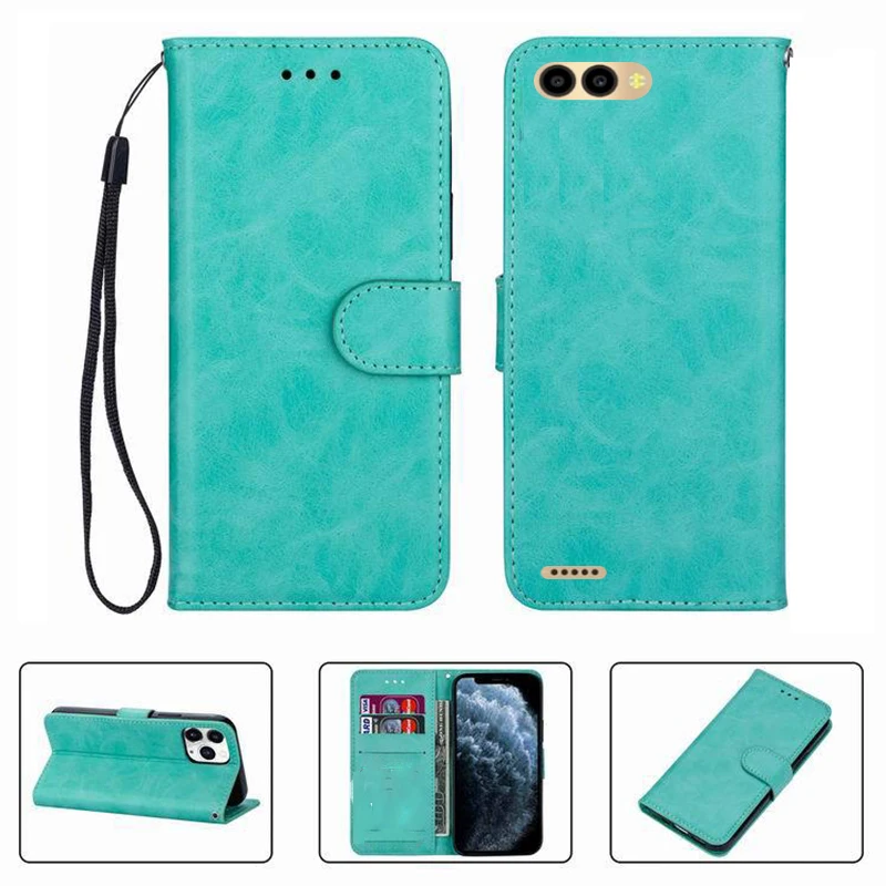 

Кожаный чехол-книжка с тиснением для Itel P13 Plus P13Plus
