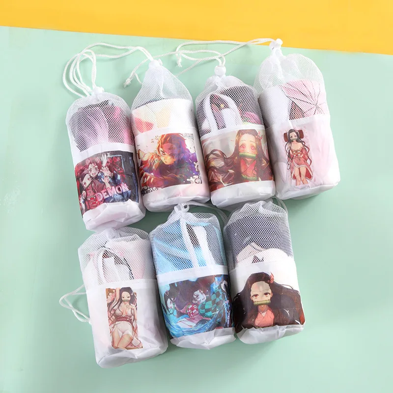 Пляжное полотенце для косплея в стиле японского аниме Demon Slayer: Kimetsu No Yaiba Kamado Nezuko