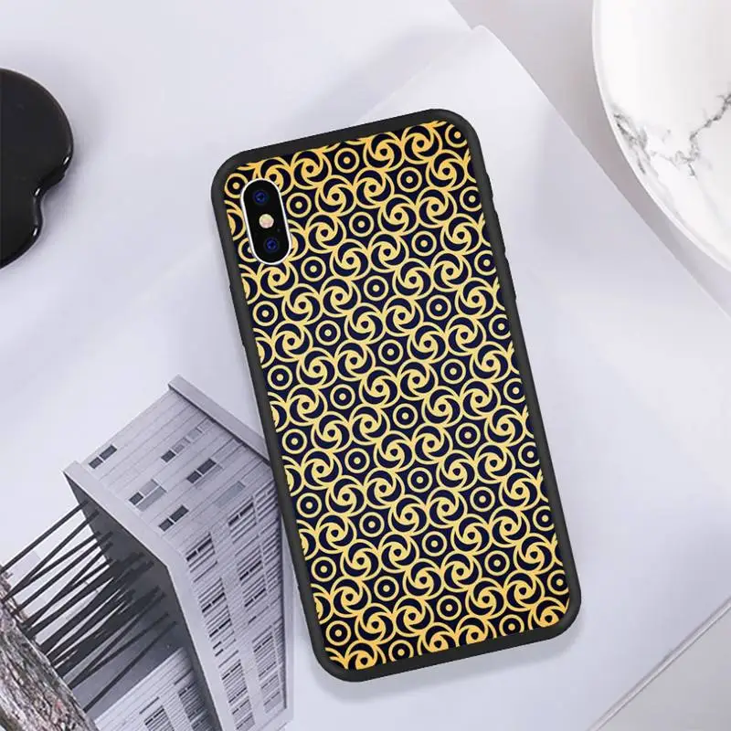 

Different patterns Phone Case for iPhone 11 12 Pro Max 6 6s 7 8 Plus XS XR 12mini SE 2020 Black Soft TPU Cover Silicone Coque