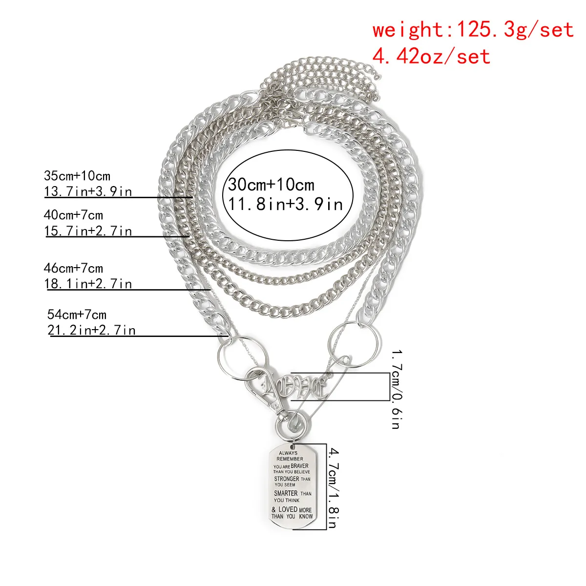 

Pendant Letter Necklace Stainless Steel Jewelry Collares Para Mujer Vintage Stainless Steel Necklace Chain Steampunk Necklace