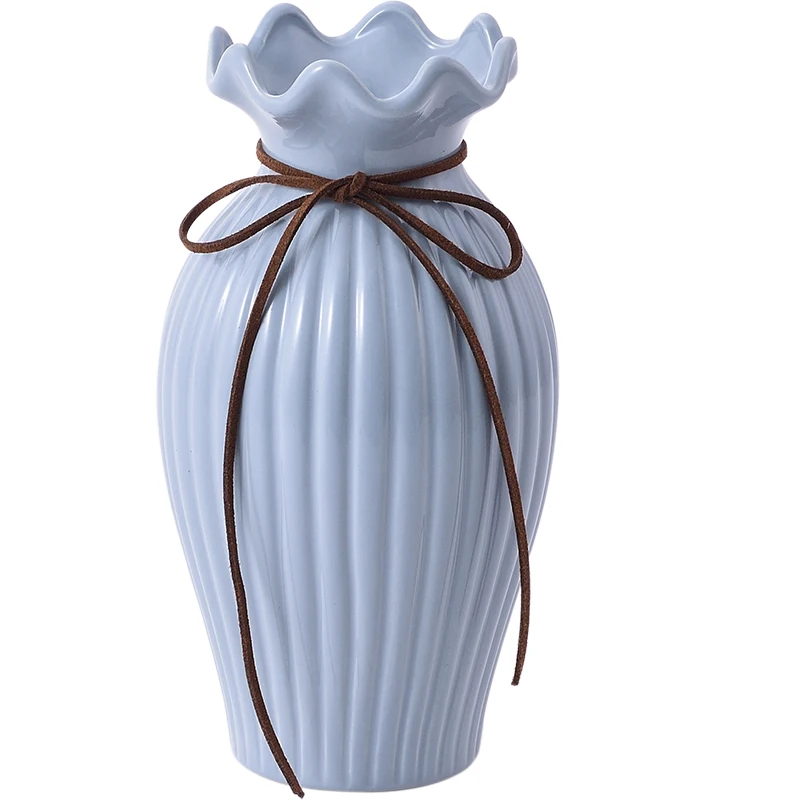 Скандинавская керамическая ваза для свадебных торжеств Современная фарфоровая