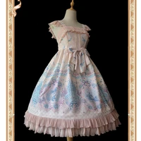 little mermaid sweet printed lolita dress