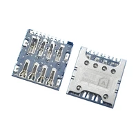 10pcs sim card reader slot tray holder connector socket for huawei honor holly 3 g play mini y6 ii y6ii c8816d c8817l c8817 plug