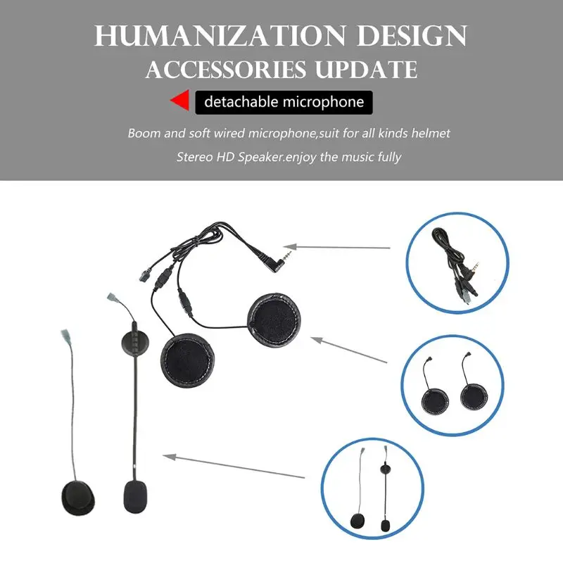 

Bluetooth-совместимая гарнитура для мотоцикла