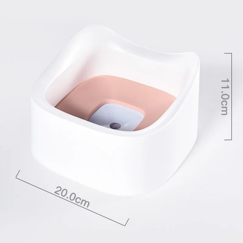 

Pet Cat Ear Drinking Bowl Splash Proof Buoyancy Pet Dog Drinking Bowl Dispenser Feeder Pet Products Supplies