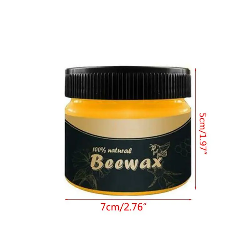 

Wenini Natural Wood Seasoning Beeswax Complete Solution Furniture Care Beeswax Home Cleaning Cleaner and Protector Wax Y9UA