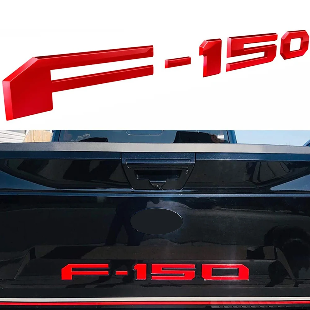 F 150 буквы табличка встроенный значок Стикеры ABS 3D для Ford F150 Задняя Крышка