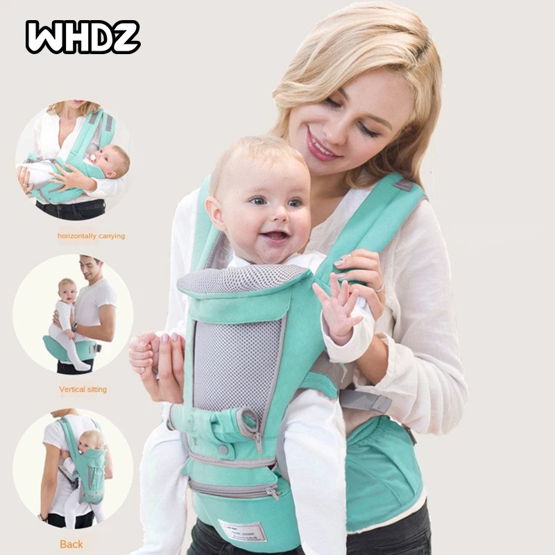 

Baby Carrier Infant Hip seat Carrier Kangaroo Sling Front Facing Backpacks Breathable for Baby Travel Activity Gear