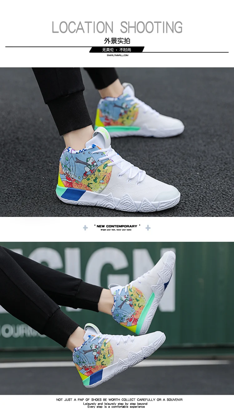 Баскетбольная обувь Kyrie 4, Баскетбольная обувь, мужские кроссовки, Bambas Hombre zapatillas hombre Deportiva Sport Li Ning Basket Zapatos