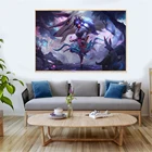 Лига спиртовых цветов из легенд, HD картина маслом Ahri kinжелд, роспись, украшение для гостиной, картины на холсте, декоративные картины