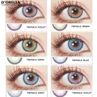 D'ORELLA 1 пара (2 шт.) с пересекающимися мигающими звездами 