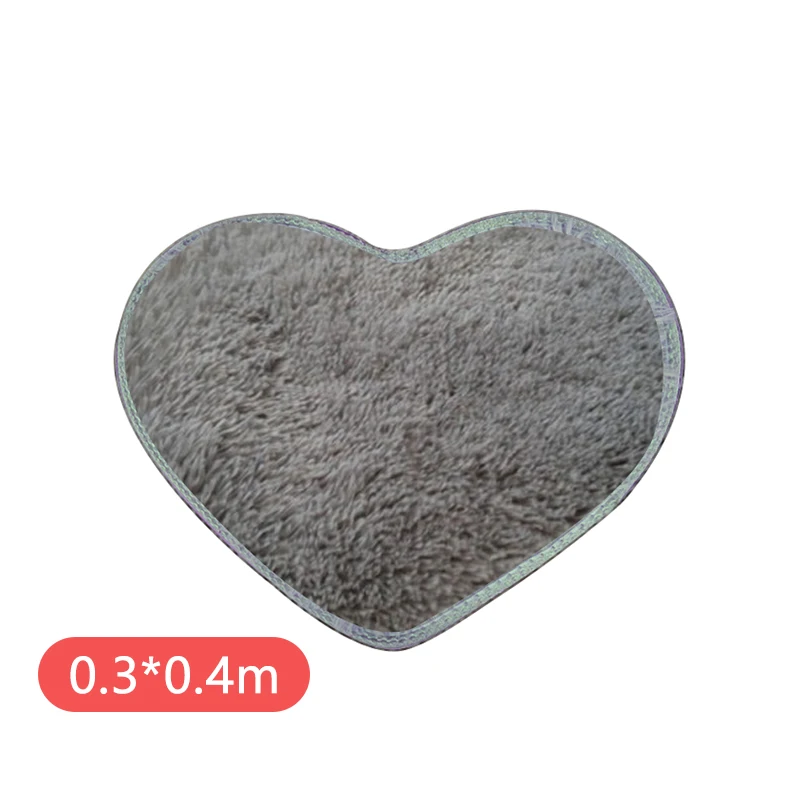 Однотонный толстый коралловый флисовый ковер для гостиной Нескользящие коврики