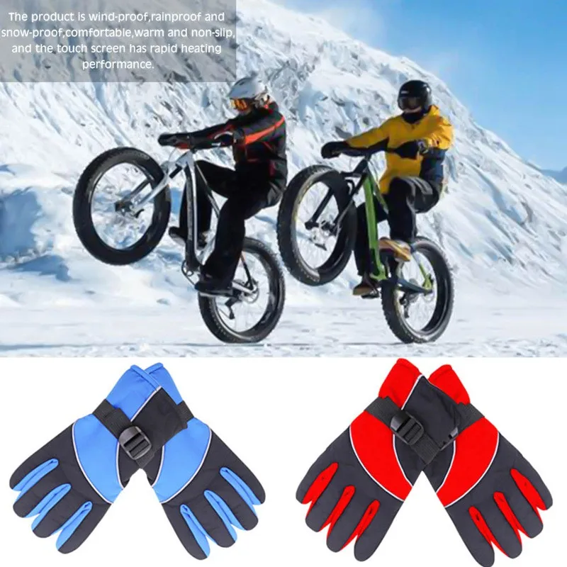 

12V Motorcycle Electric Heated Gloves Water Repellent Windproof Warm Adjustable Temperature Switch Male And Female Heated Gloves