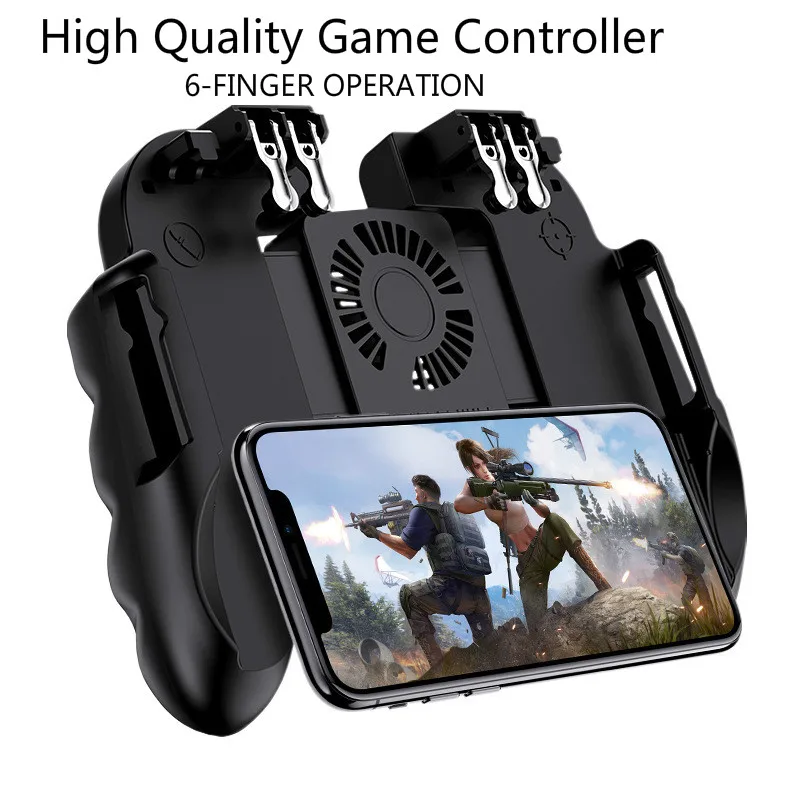 Мобильный игровой телефон Держатели контроллер с бесшумный охлаждающий