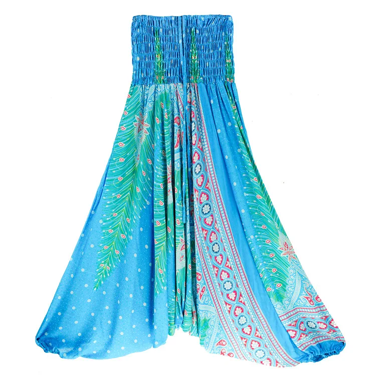 

2020 Harem Pants Women Casual Loose Trousers Baggy Boho Aladdin Jumpsuit Pants Sports Wear For Women gym pantalon sport