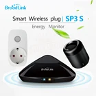 Оригинальный монитор Broadlink SP3S Mini Energy, умная Беспроводная розетка с дистанционным управлением через Wi-Fi, с измерителем мощности, с помощью IOS, Android Phone 2017