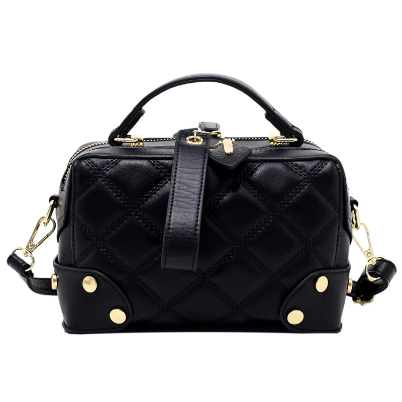 

Ladies Vintage PU Leather Bags Women 2021 Branded Chain Crossbody Shoulder Hand Bag Lady Trend Handbags and Purses