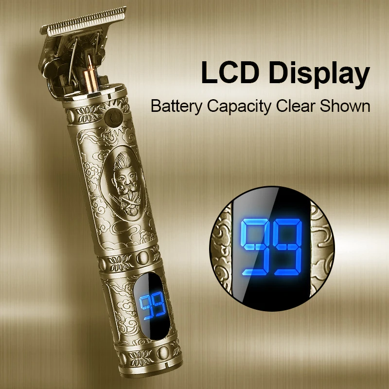 Машинка для стрижки волос Мужская электрическая профессиональный триммер