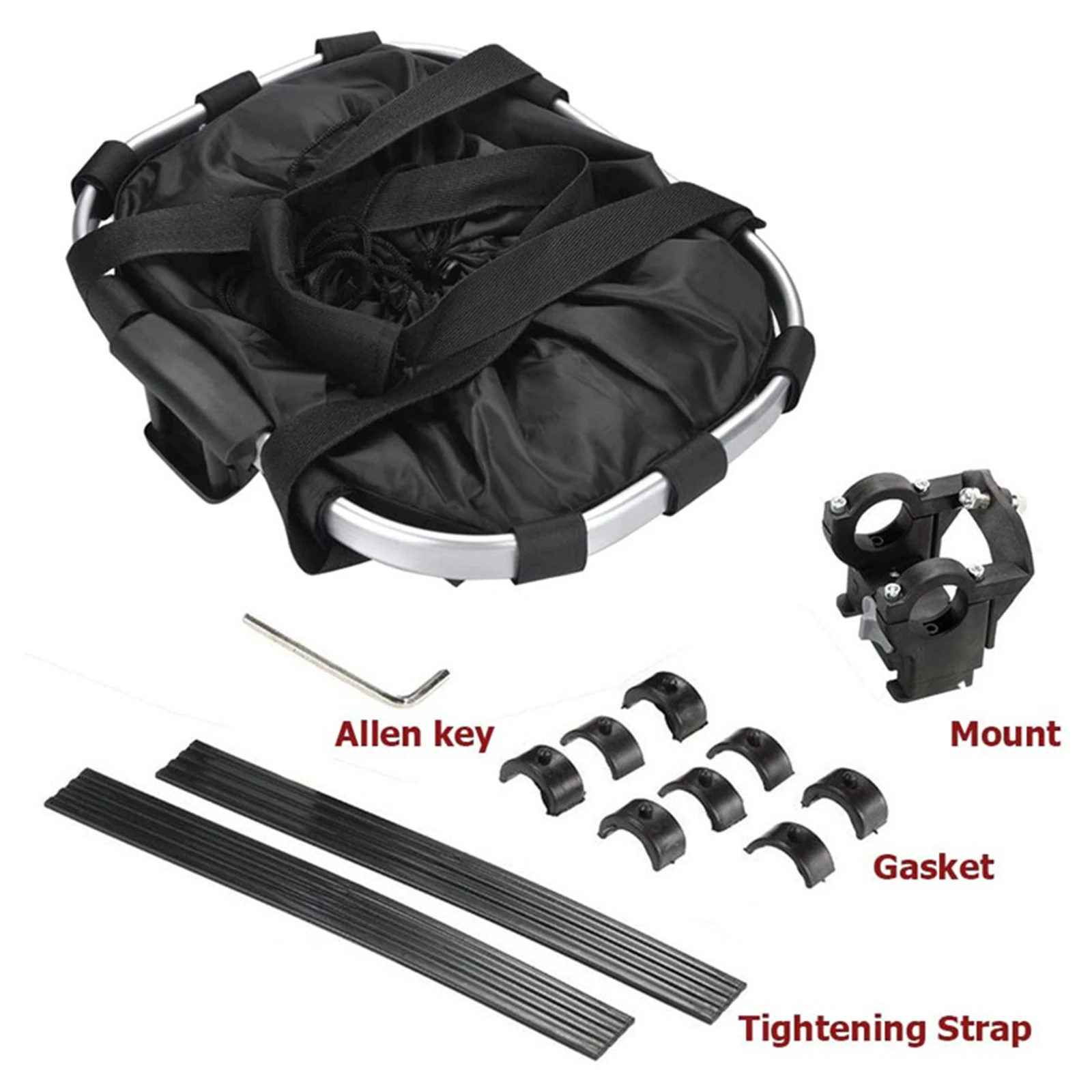 

New Portable Bike Front Basket For Small Cat Dog Carrier Bicycle Handlebar Folding Detachable Removable Bike Basket