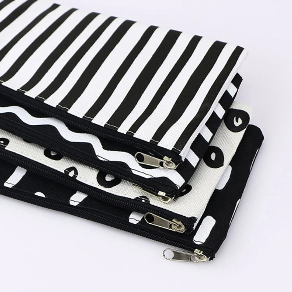 1 шт. многоцветное Полосатое Карандаш Чехол набор кисточек для макияжа монета