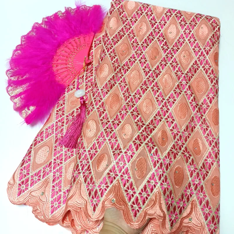 

OK7012 5 ярдов африканская кружевная ткань 2021 новейшая швейцарская вуаль кружева в швейцарской вышивке для женщин