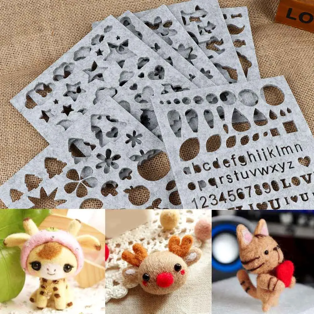 Креативная шерстяная войлочная форма DIY игла для валяния формы ручной работы