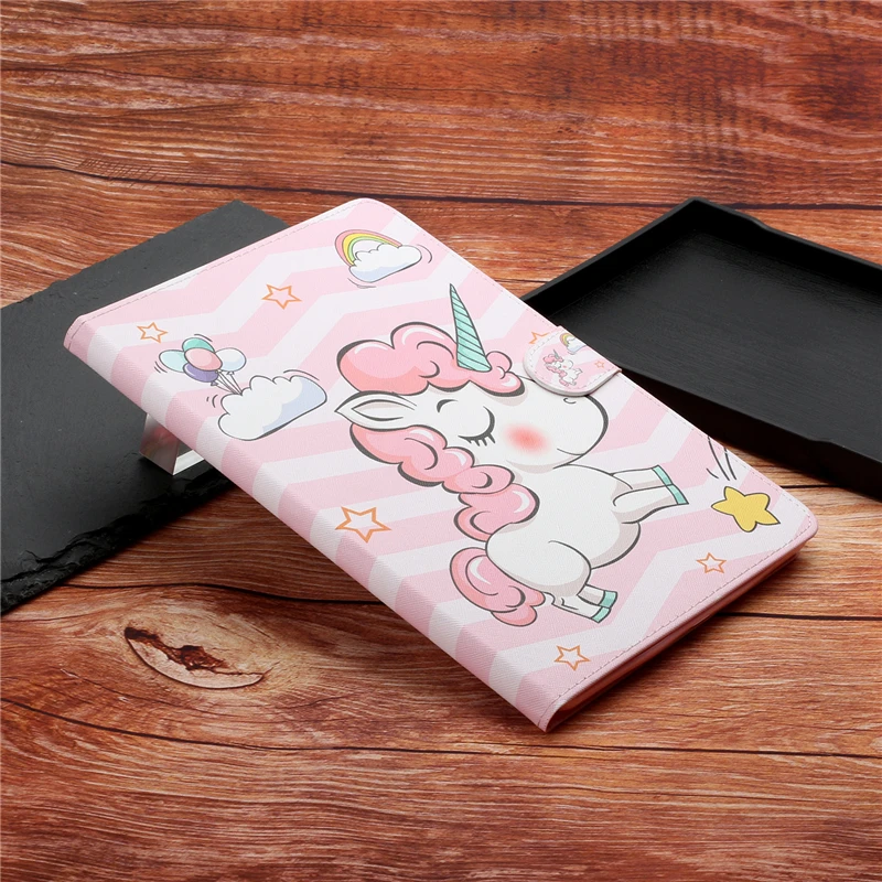 

Case For Amazon Kindle Fire HD 8 Plus 2020 Cartoon Unicorn Leather Cover For Coque Amazon Fire HD8 Plus 2020 8.0 inch Cover Case