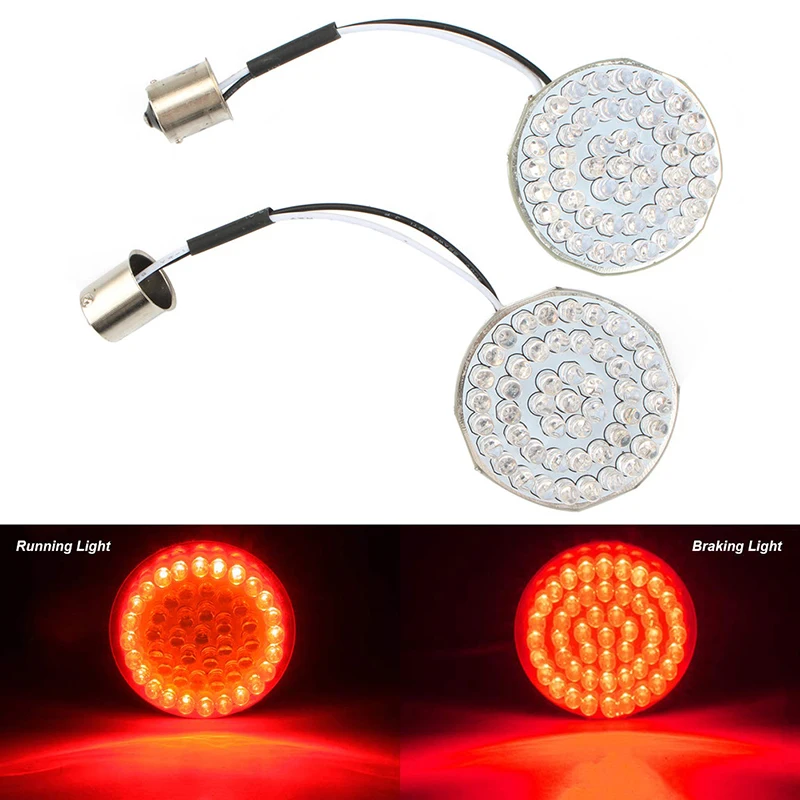 Мотоцикл 1156 светодиодный сигнал поворота задние фонари лампа световой индикатор