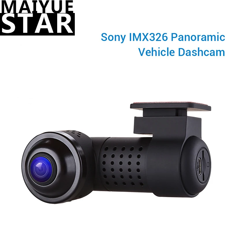 2160P HD 360 ° вращающийся панорамный Автомобильный видеорегистратор Sony IMX326 камера 24