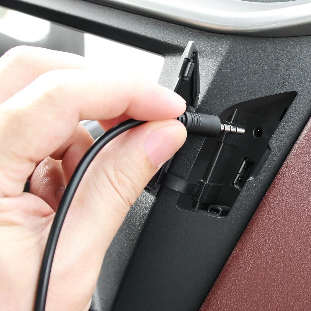 Car 3.5mm Male to USB female Cable For Renault bmw audi lada opel skoda mazda Megane car Accessories | Автомобили и мотоциклы