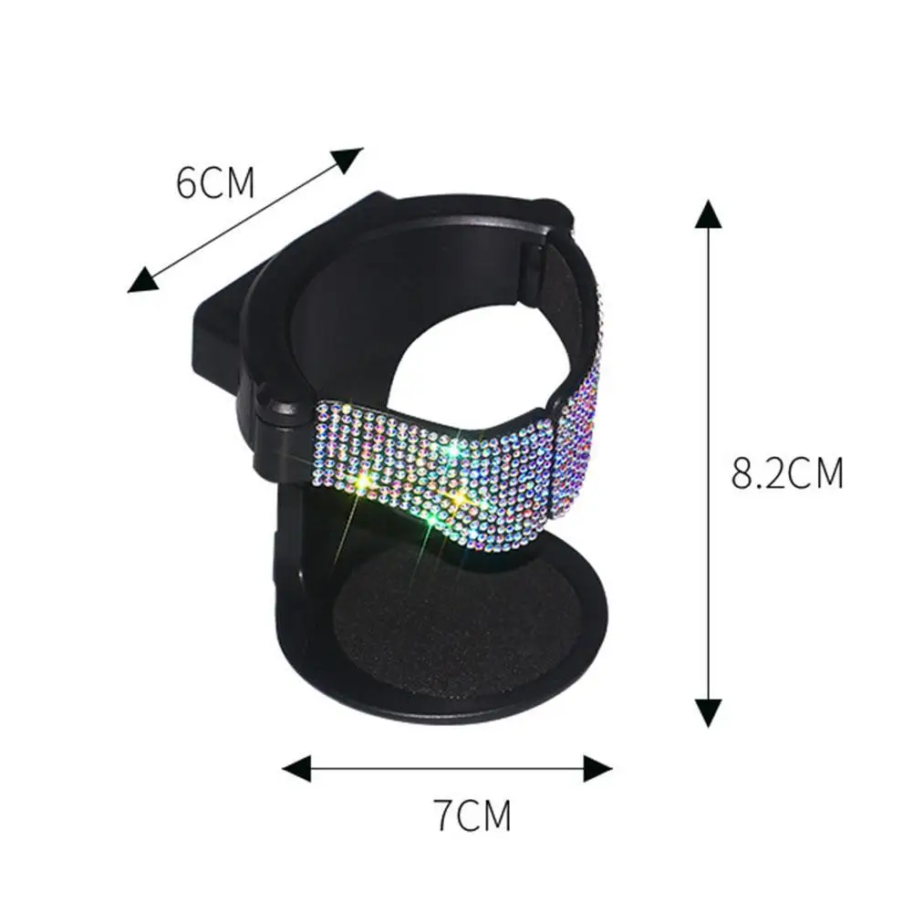 Универсальный автомобильный держатель для кружки подставка с кристаллами