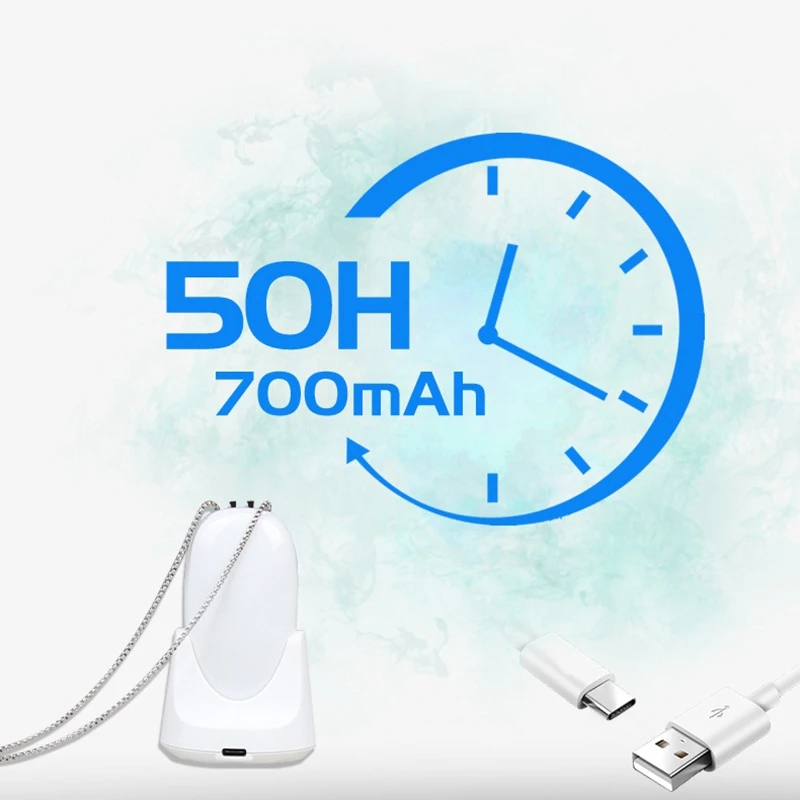 

Newest Necklace Air Purifier, Mini Portable Personal Hanging Air Purifier with 120 Million Negative Ion Air Freshener