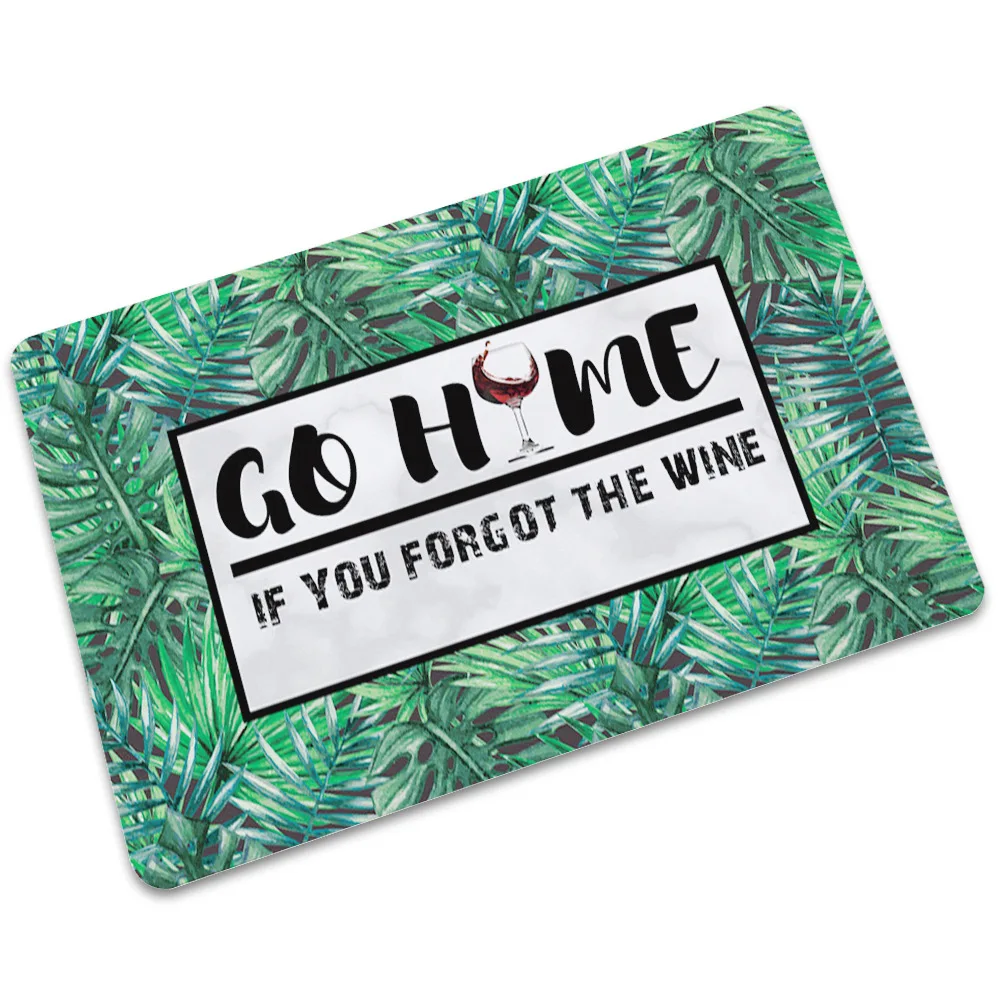 Прямая поставка новый резиновый коврик с фиолетовыми буквами для двери ковер