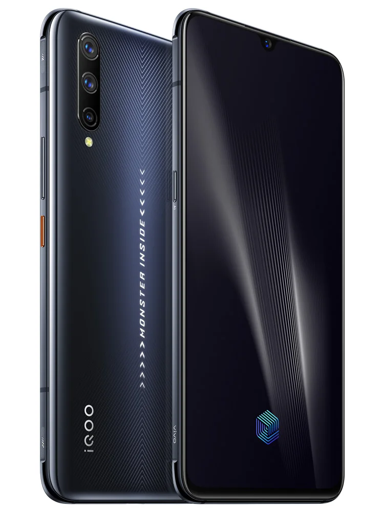 Новая модель,, Vivo IQOO Pro, 4G, мобильный телефон, 12G ram, 128G rom, Snapdragon 855 Plus, 6,41 дюймов, амолд, МП, 44 Вт, супер зарядка