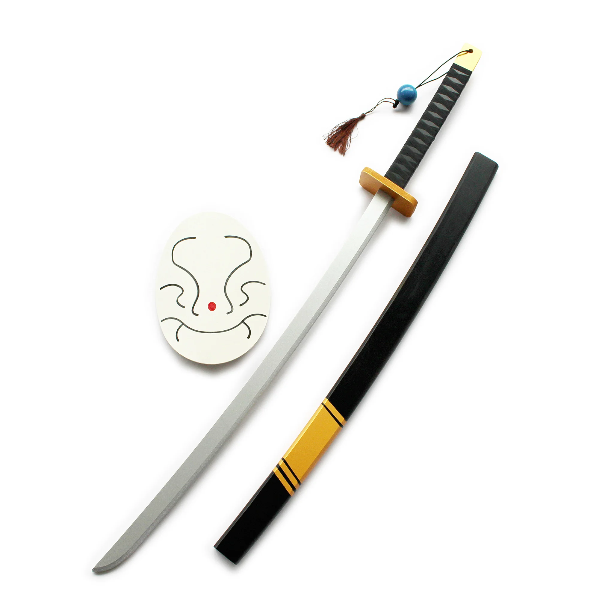 В тот раз когда меня перевоплотили в маску и меч клеветы катана косплей