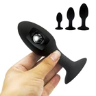 Силиконовая Анальная пробка с металлическими бусинами, анальная пробка Анальный расширитель, секс-игрушки для массажа простаты, товары для взрослых, для мужчин, женщин, мужчин