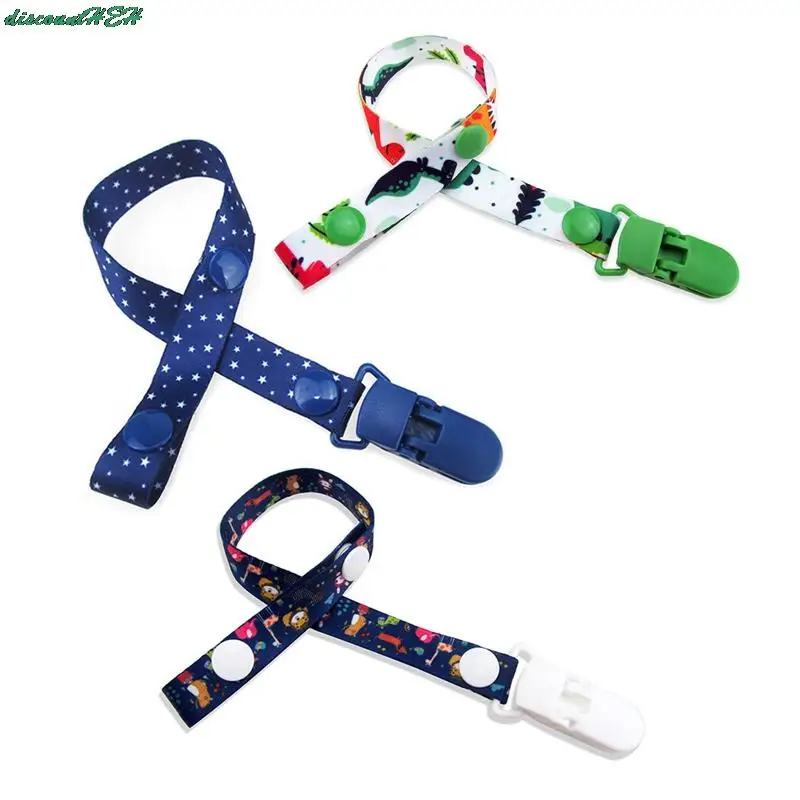 

3Pcs/Set Baby Pacifier Clip Chain New Baby Dummy Pacifier Soother Nipple Chain Clip Buckle Anti-out Clip Holder Anti-Drop Hanger